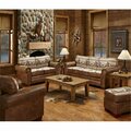 American Furniture Classics Alpine Lodge Four Sofa Set 8500-60K